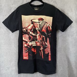 Vintage Obey Shepard Fairey Duality of Humanity Tee Medium Soldier Single Stitch